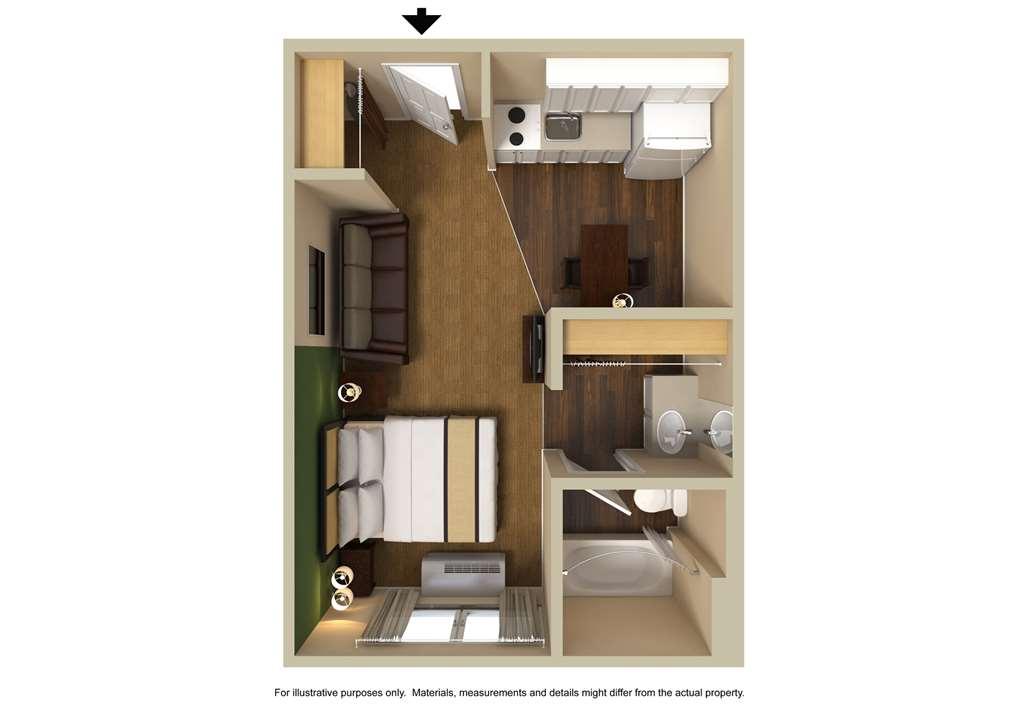 Extended Stay America Suites - Austin - Northwest Arboretum - The Domain Værelse billede