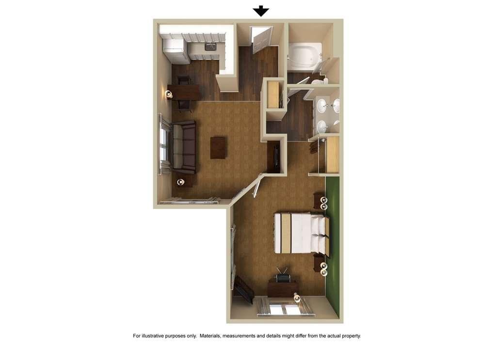 Extended Stay America Suites - Austin - Northwest Arboretum - The Domain Værelse billede
